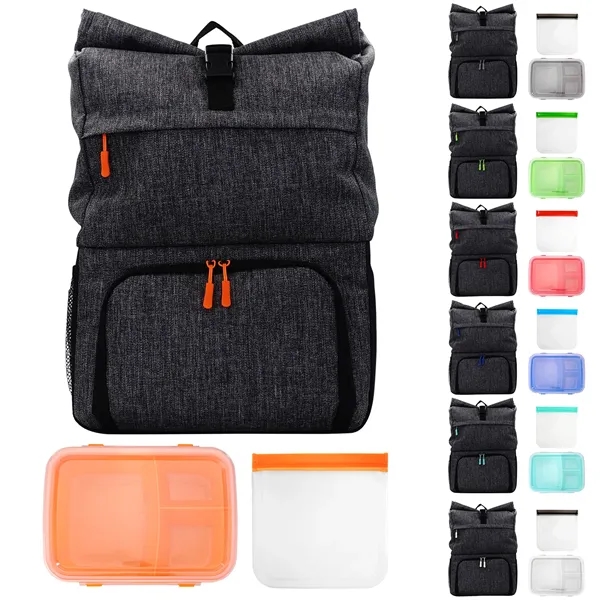X Line Backpack Cooler Lunch & Sandwich Combo... from ASI 30208 A P Specialties / AP Specialties