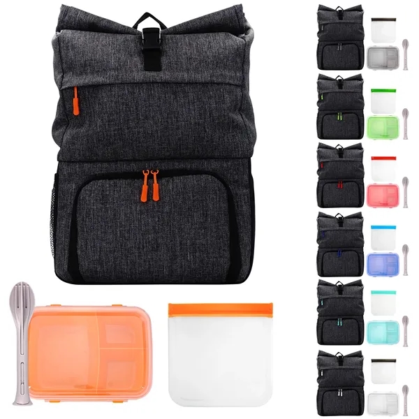 X Line Backpack Cooler Lunch To Go Combo Set... from ASI 30208 A P Specialties / AP Specialties