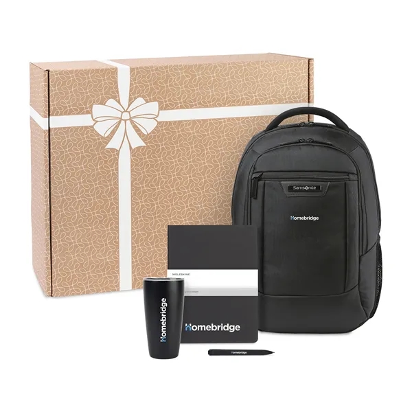 New hire gift set with laptop backpack, journal, Go Pen and... from ASI 56070 Gemline / Gemline®