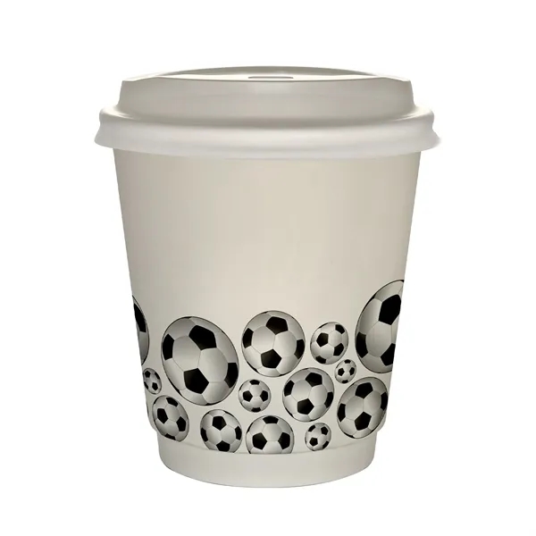 10 oz Full Color Paper Cup With Lid... from ASI 30208 A P Specialties / AP Specialties