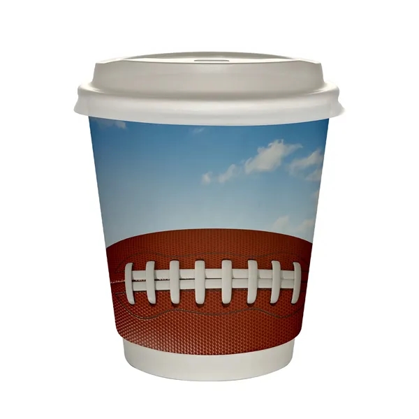 10 oz Full Color Paper Cup With Lid... from ASI 30208 A P Specialties / AP Specialties