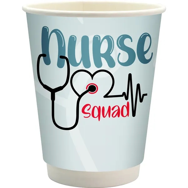 12 oz. Healthcare Full Color Paper Cup... from ASI 30208 A P Specialties / AP Specialties
