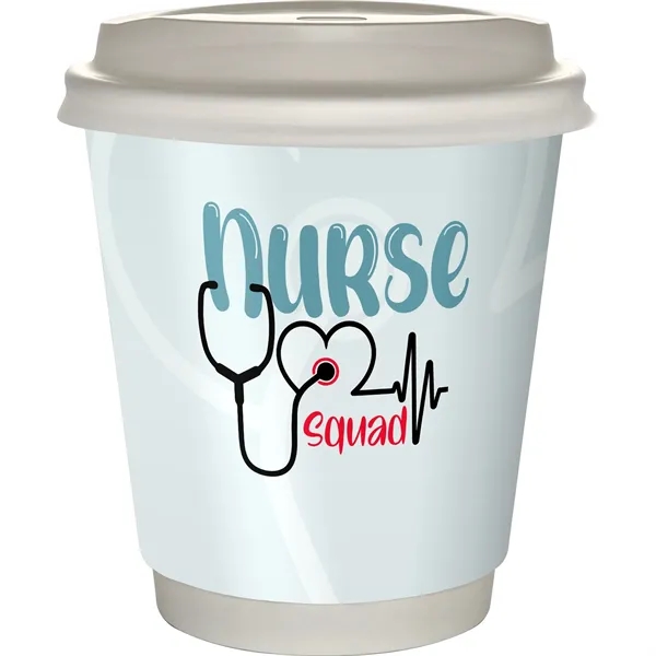 10 oz. Full Color Healthcare Insulated Paper Cup With Lid... from ASI 30208 A P Specialties / AP Specialties