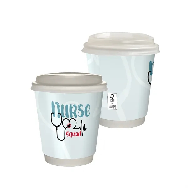 10 oz. Full Color Healthcare Insulated Paper Cup With Lid... from ASI 30208 A P Specialties / AP Specialties