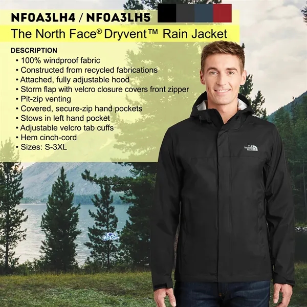 THE NORTH FACE® DRYVENT™ RAIN JACKET... from ASI 30208 A P Specialties / AP Specialties