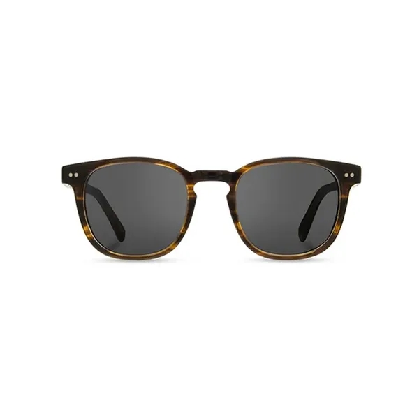 Retro eco-friendly eyewear with a keyhole bridge, polarized lenses, and UV... from ASI 72657 Active Life Promo / Active Life Ingrain