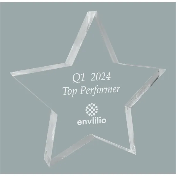 1" free-standing, star shaped acrylic award.... from ASI 72521 Morris Magnets / Laser Cuts