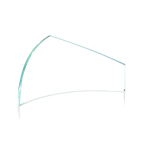 Starfire 1/4" thick unique shape award.... from ASI 84592 St Regis Group / St Regis