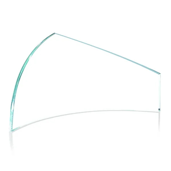 Starfire 1/4" thick unique shape award.... from ASI 84592 St Regis Group / St Regis