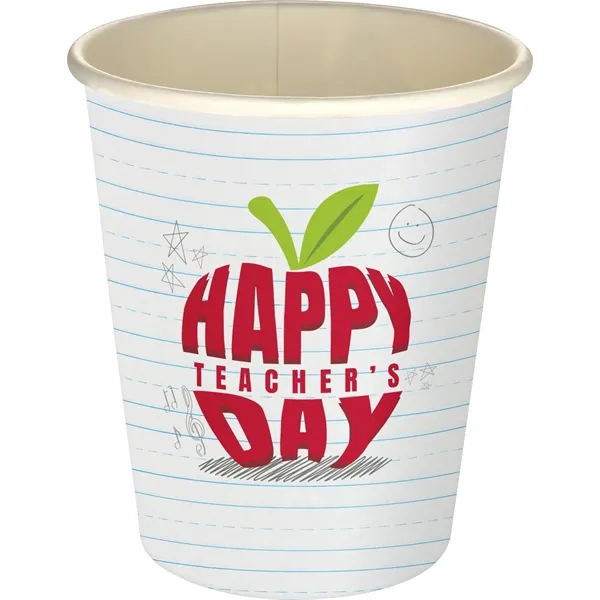 5 oz Teacher Full Color Paper Cup... from ASI 30208 A P Specialties / AP Specialties