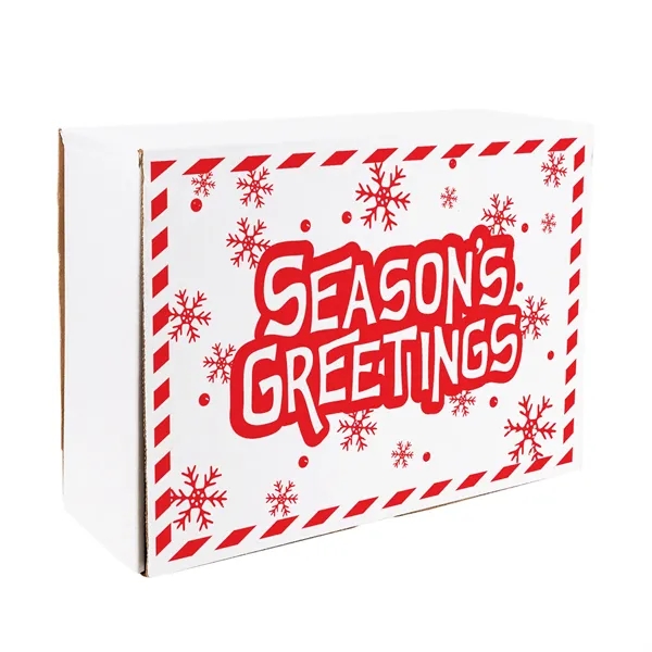 Mailer with mugs, s'mores and hot chocolate bombs... from ASI 44900 NC Custom (CI/Lanco) / Chocolate Inn