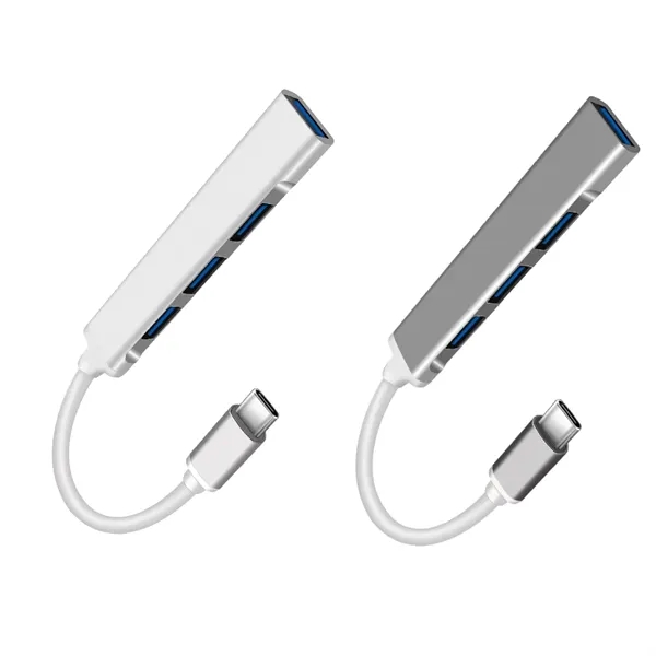 4 Ports splitter Type C USB 2.0 Hub plus 1 color... from ASI 37218 Athena Promo (tm)