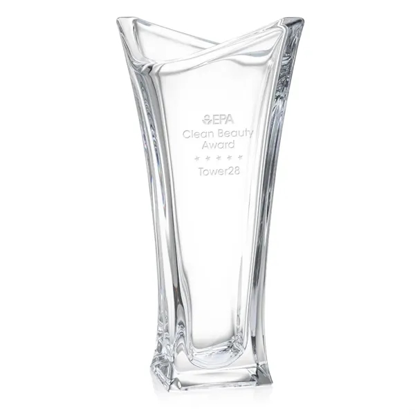This beautifully sculpted Crystalline vases is elegantly shaped to reflect a... from ASI 84592 St Regis Group