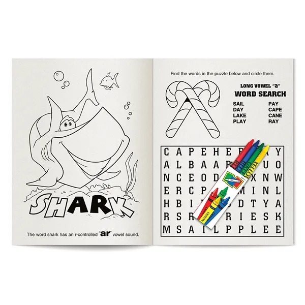 COLORING BOOK SET: Fun with Phonics coloring book fun pack with... from ASI 45815 Coloring Book Solutions / Coloring Book Solutions™