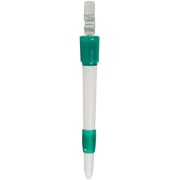 Light up ballpoint pen with dollar sign topper.... from ASI 34415 Alpi International LTD