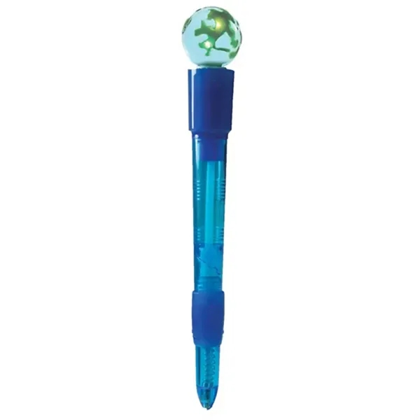 Earth themed, light-up ballpoint pen.... from ASI 34415 Alpi International LTD