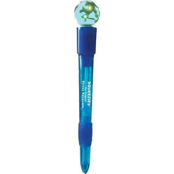 Earth themed, light-up ballpoint pen.... from ASI 34415 Alpi International LTD
