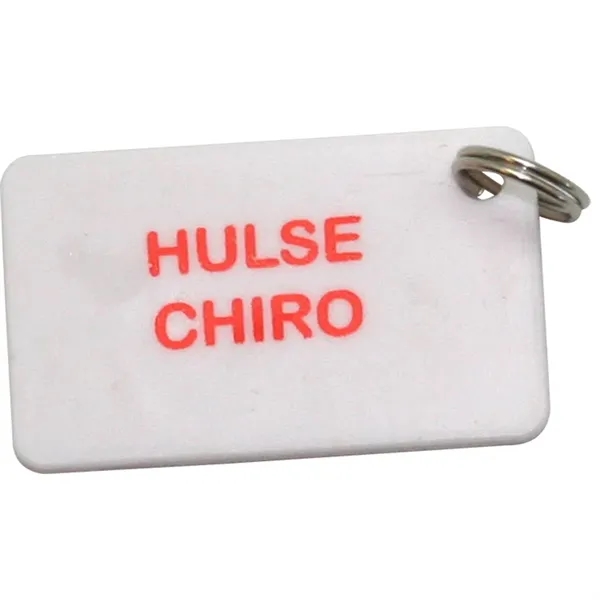 Rectangular key tag with key ring.... from ASI 34415 Alpi International LTD