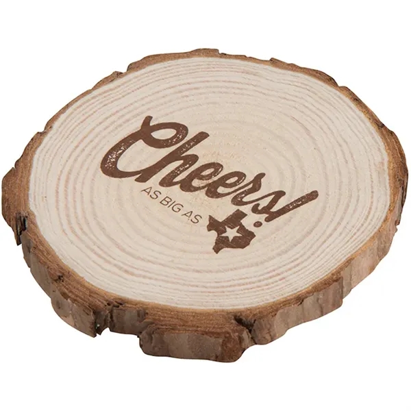 Beverage coaster made of natural wood.... from ASI 34415 Alpi International LTD
