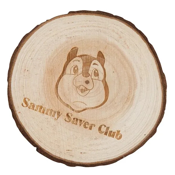 Beverage coaster made of natural wood.... from ASI 34415 Alpi International LTD