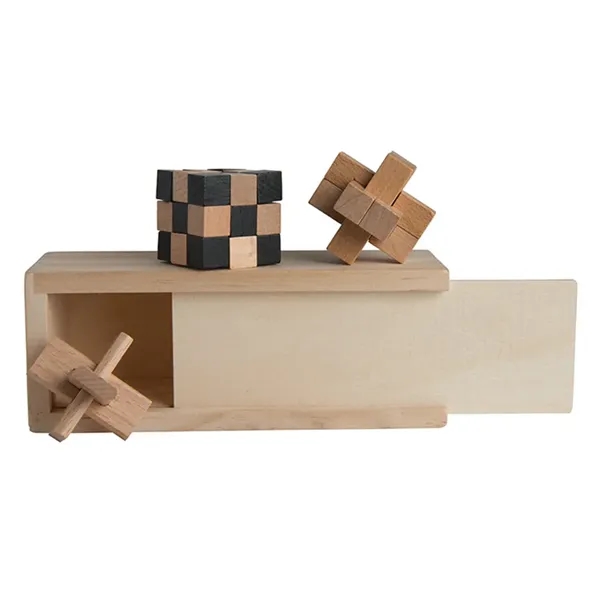 3-in-1 wooden puzzle box set.... from ASI 34415 Alpi International LTD