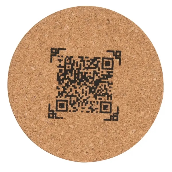 3.5" round cork coaster.... from ASI 34415 Alpi International LTD