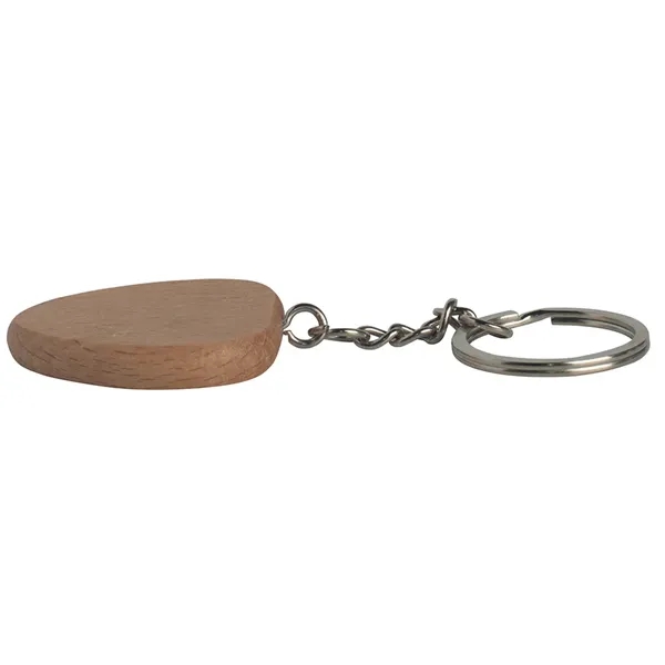 Heart shaped wooden keyring.... from ASI 34415 Alpi International LTD