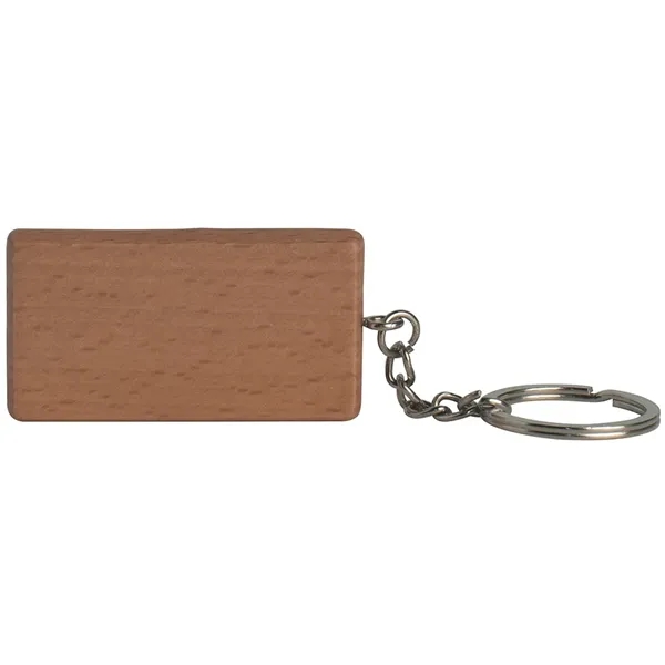 Rectangle shaped wooden keychain.... from ASI 34415 Alpi International LTD
