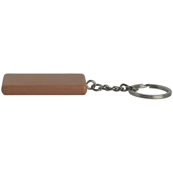 Rectangle shaped wooden keychain.... from ASI 34415 Alpi International LTD