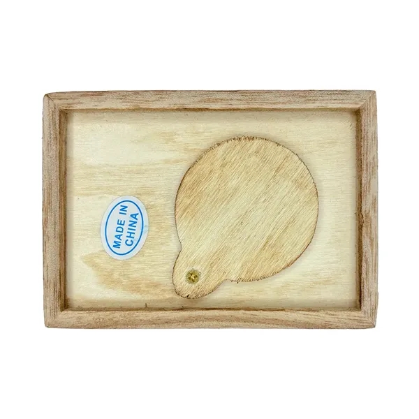 Wooden bank with coin slot.... from ASI 34415 Alpi International LTD