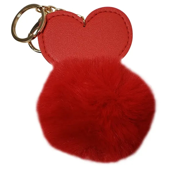 Heart shaped plush with key ring.... from ASI 34415 Alpi International LTD