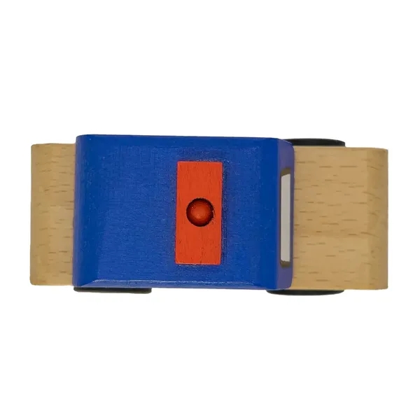 1" x 2.5" x 1.75" wooden police car.... from ASI 34415 Alpi International LTD