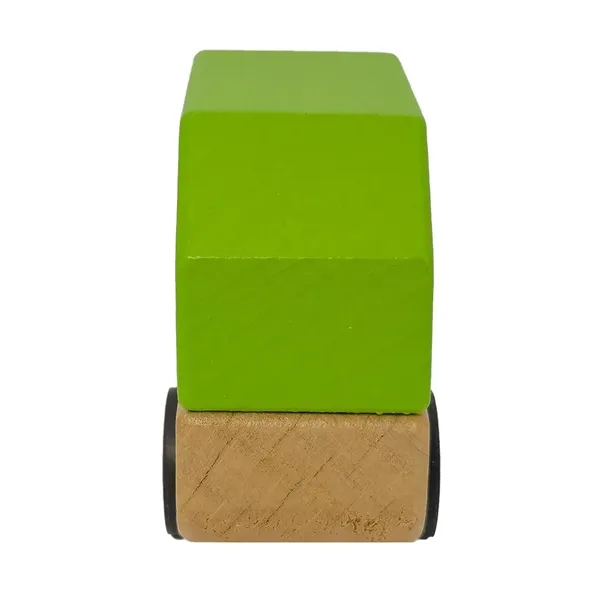 1" x 3.25" x 1.75" wooden recycling truck with wheels.... from ASI 34415 Alpi International LTD