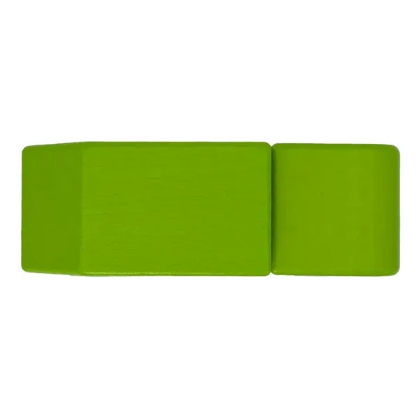 1" x 3.25" x 1.75" wooden recycling truck with wheels.... from ASI 34415 Alpi International LTD