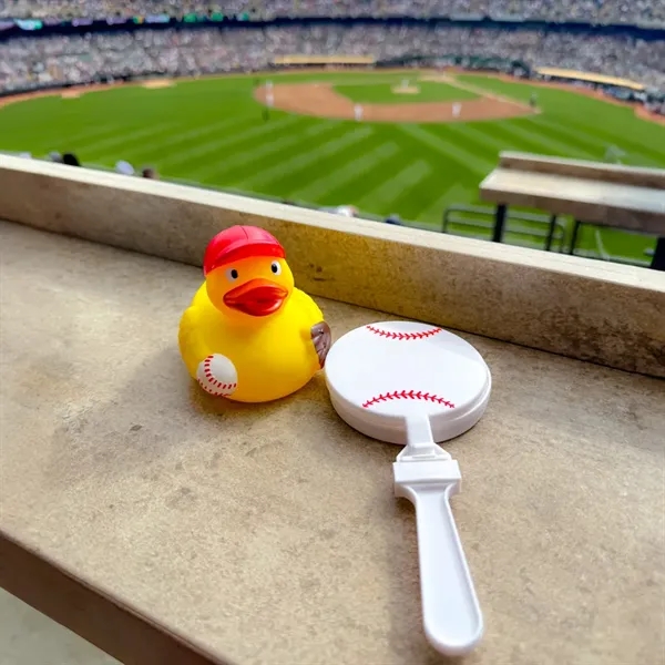 Baseball themed hand clapper/noisemaker.... from ASI 34415 Alpi International LTD