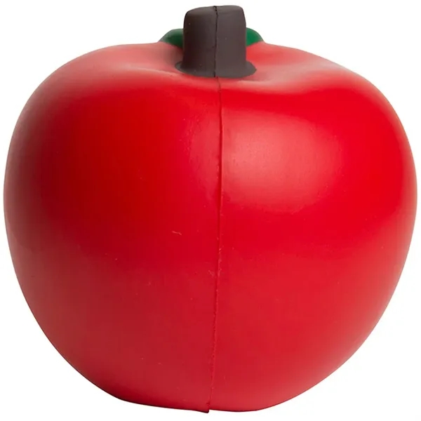 2.75" x 2.75" apple shaped stress relievers, offered in three colors.... from ASI 34415 Alpi International LTD