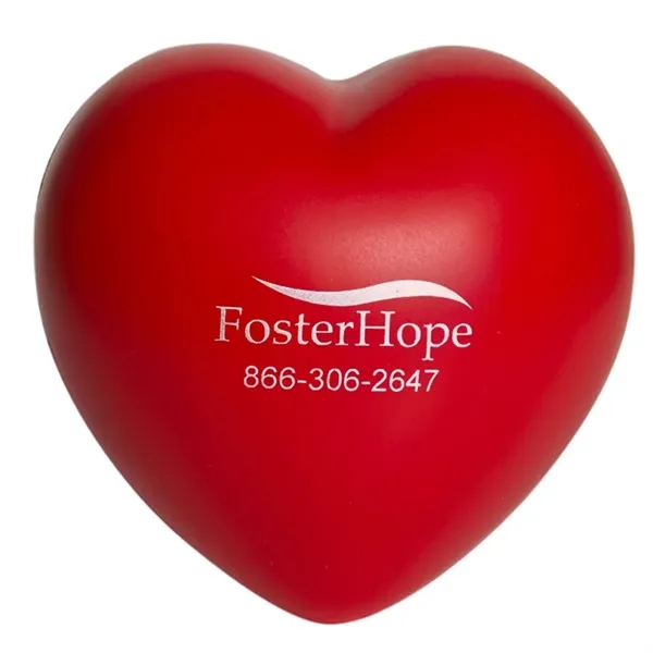 2" x 3" x 3" heart shaped stress relieve with American... from ASI 34415 Alpi International LTD