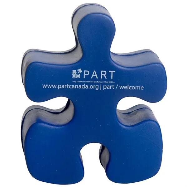 Puzzle piece shaped stress reliever made of polyurethane foam.... from ASI 34415 Alpi International LTD