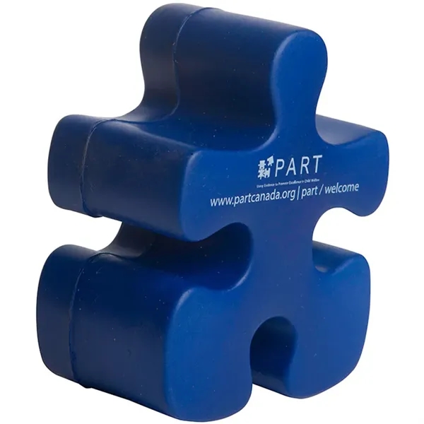 Puzzle piece shaped stress reliever made of polyurethane foam.... from ASI 34415 Alpi International LTD