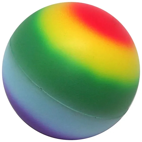 Rainbow colored stress ball.... from ASI 34415 Alpi International LTD