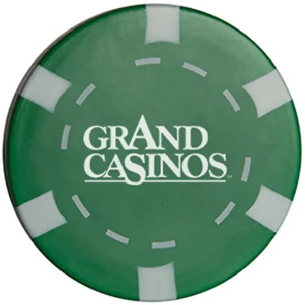 Casino chip shaped stress reliever.... from ASI 34415 Alpi International LTD