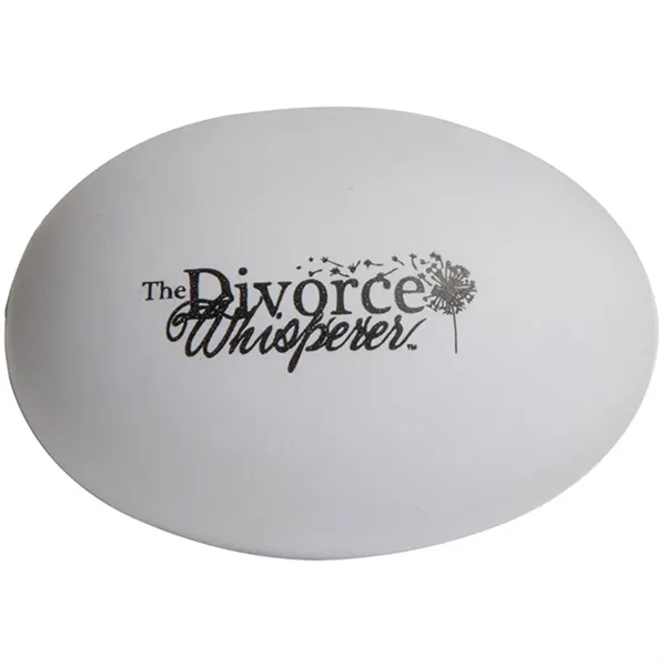 2.75" x 1.75" egg shaped stress reliever made of polyurethane foam.... from ASI 34415 Alpi International LTD