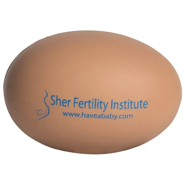 2.75" x 1.75" egg shaped stress reliever made of polyurethane foam.... from ASI 34415 Alpi International LTD