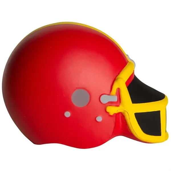 3.5" x 2.5" football helmet shaped stress reliever.... from ASI 34415 Alpi International LTD