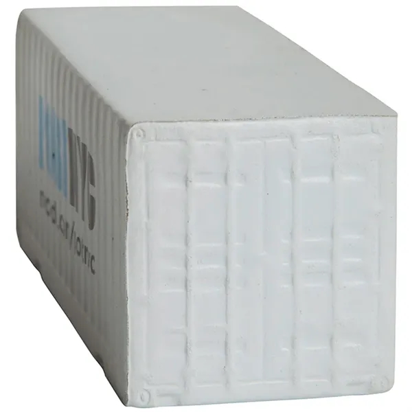 3.75" x 1.75" shipping container-shaped stress reliever.... from ASI 34415 Alpi International LTD