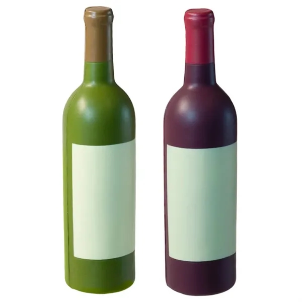 1.25" x 4.5" wine bottle shaped stress reliever.... from ASI 34415 Alpi International LTD
