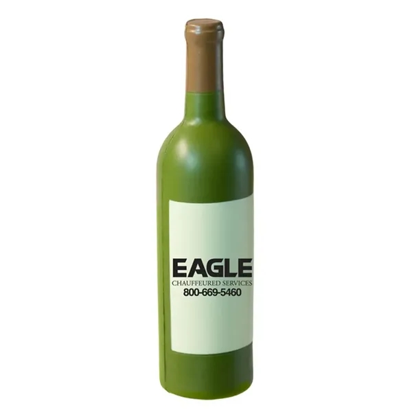 1.25" x 4.5" wine bottle shaped stress reliever.... from ASI 34415 Alpi International LTD