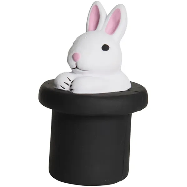 Magician's hat with white rabbit shaped stress reliever.... from ASI 34415 Alpi International LTD