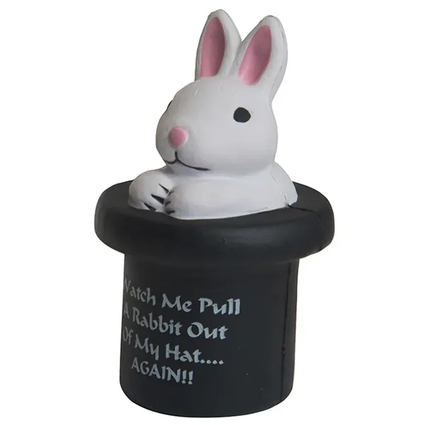 Magician's hat with white rabbit shaped stress reliever.... from ASI 34415 Alpi International LTD