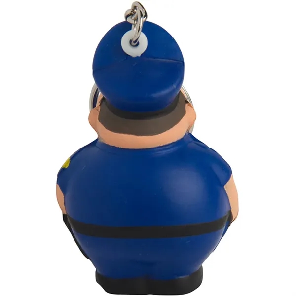 Policeman Bert themed stress reliever with keychain.... from ASI 34415 Alpi International LTD